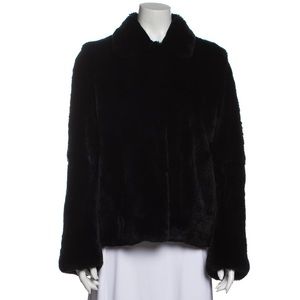 Black Theory Fur Jacket. Size M #TRR9907